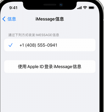 湖滨apple维修iPhone上无法正常发送iMessage信息