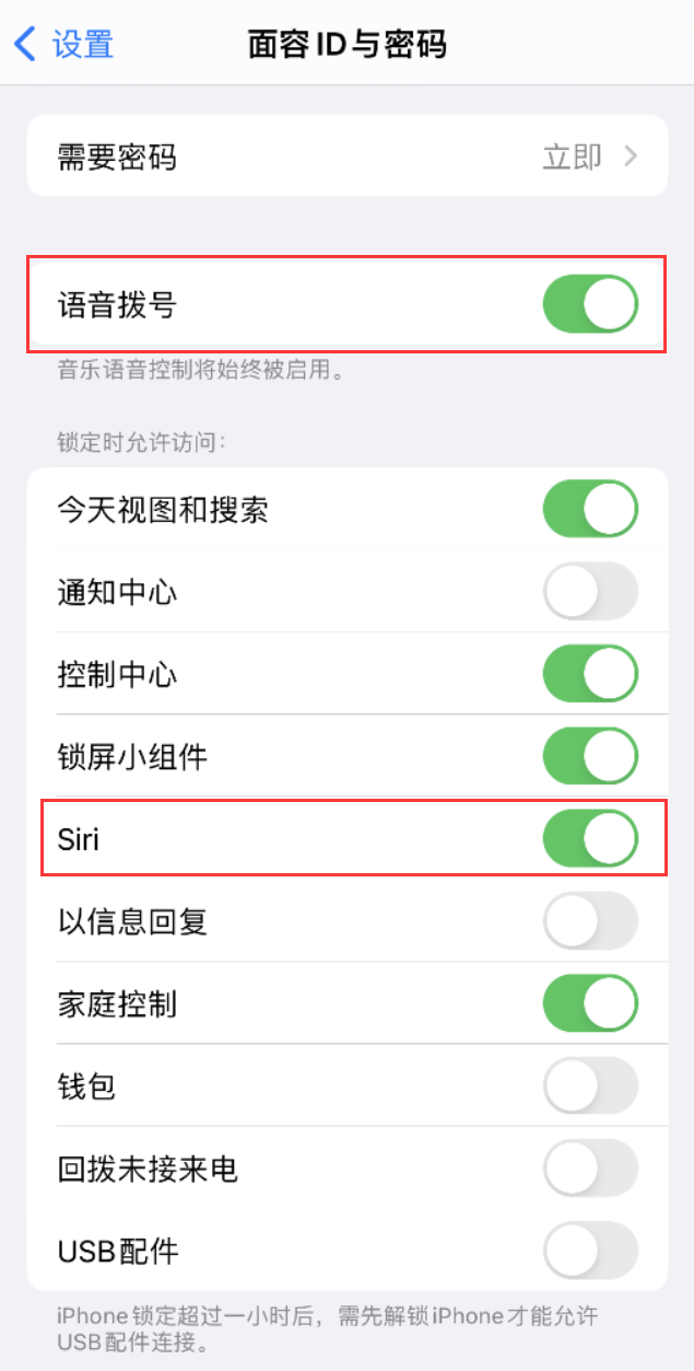 湖滨苹果维修网点分享不解锁 iPhone 的情况下通过 Siri 拨打电话的方法 